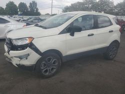 Salvage cars for sale at Moraine, OH auction: 2022 Ford Ecosport S