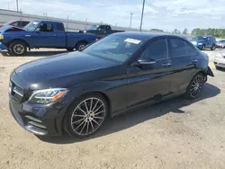 Salvage cars for sale at Lumberton, NC auction: 2019 Mercedes-Benz C300