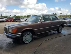 Salvage cars for sale at Mercedes, TX auction: 1978 Mercedes-Benz 280 SE