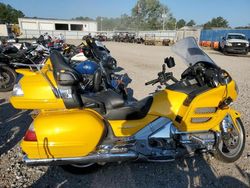 Salvage motorcycles for sale at Florence, MS auction: 2010 Honda GL1800