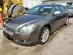 Chevrolet Malibu ltz salvage cars for sale: 2012 Chevrolet Malibu LTZ