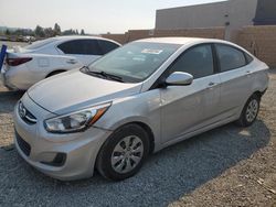 Salvage cars for sale at Mentone, CA auction: 2016 Hyundai Accent SE