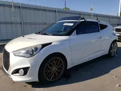 Salvage cars for sale at Littleton, CO auction: 2013 Hyundai Veloster Turbo