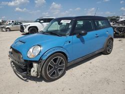 Salvage cars for sale at Houston, TX auction: 2013 Mini Cooper S Clubman