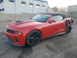 Salvage cars for sale at Albuquerque, NM auction: 2013 Chevrolet Camaro ZL1