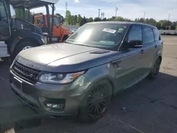 Salvage cars for sale from Copart Portland, OR: 2014 Land Rover Range Rover Sport SC