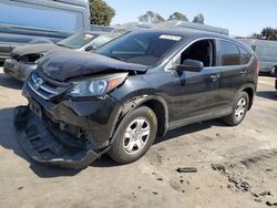 Salvage cars for sale at Hayward, CA auction: 2014 Honda CR-V LX