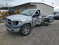 Salvage cars for sale from Copart Temple, TX: 2007 Dodge RAM 1500 ST