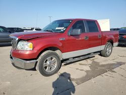 Salvage cars for sale at Wilmer, TX auction: 2007 Ford F150 Supercrew