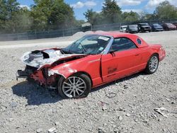 Salvage cars for sale at Madisonville, TN auction: 2005 Ford Thunderbird