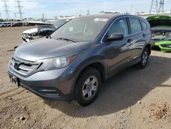 Salvage cars for sale at Elgin, IL auction: 2013 Honda CR-V LX