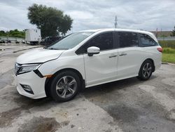 Honda salvage cars for sale: 2018 Honda Odyssey Touring