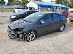 Salvage cars for sale at Wichita, KS auction: 2016 Ford Focus SE