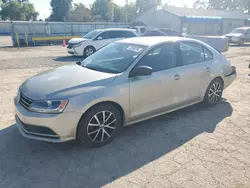 Salvage cars for sale at Wichita, KS auction: 2016 Volkswagen Jetta SE