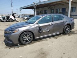 Salvage cars for sale at Los Angeles, CA auction: 2021 Toyota Camry SE