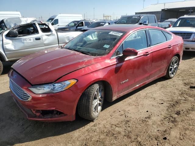 2017 Ford Fusion SE Hybrid