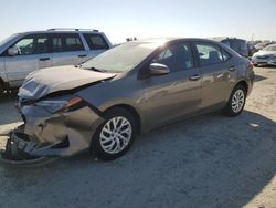 Toyota Corolla l salvage cars for sale: 2018 Toyota Corolla L