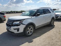 Ford salvage cars for sale: 2018 Ford Explorer XLT