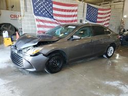 Salvage cars for sale at Columbia, MO auction: 2016 Toyota Camry LE