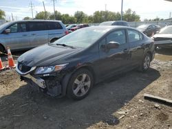 Salvage cars for sale at Columbus, OH auction: 2015 Honda Civic LX