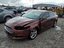 Salvage cars for sale at Cahokia Heights, IL auction: 2016 Ford Fusion Titanium HEV