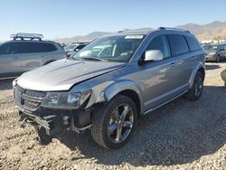 Salvage cars for sale at Magna, UT auction: 2017 Dodge Journey Crossroad