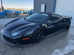 Salvage cars for sale at Magna, UT auction: 2017 Ferrari 488 GTB