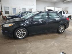 Salvage cars for sale at Davison, MI auction: 2016 Ford Focus SE