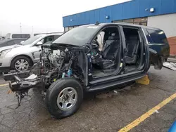 Salvage cars for sale at Woodhaven, MI auction: 2018 Chevrolet Suburban K1500 LT