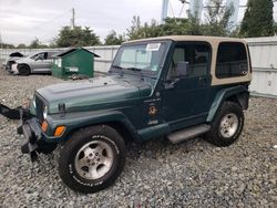 2000 Jeep Wrangler / TJ Sahara en venta en Windsor, NJ