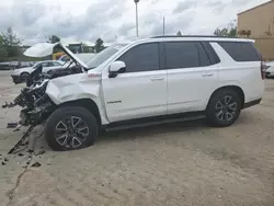 Chevrolet salvage cars for sale: 2021 Chevrolet Tahoe K1500 Z71