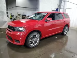 Dodge salvage cars for sale: 2019 Dodge Durango GT