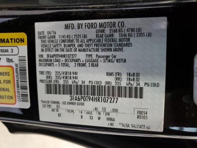 2017 Ford Fusion SE