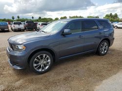 Salvage cars for sale at Mercedes, TX auction: 2020 Dodge Durango GT