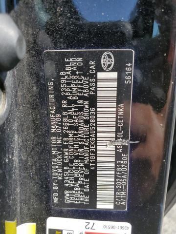 2010 Toyota Camry Base