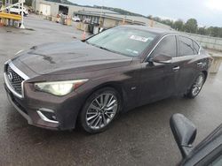 Salvage cars for sale at Lebanon, TN auction: 2018 Infiniti Q50 Luxe