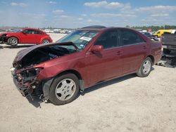 Salvage cars for sale at Houston, TX auction: 2002 Toyota Camry LE