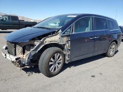 Salvage cars for sale at North Las Vegas, NV auction: 2015 Honda Odyssey EXL