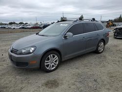 Volkswagen salvage cars for sale: 2011 Volkswagen Jetta TDI