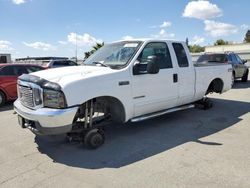 Salvage cars for sale at Bakersfield, CA auction: 2002 Ford F250 Super Duty