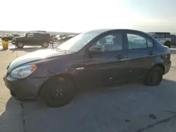 Salvage cars for sale at Grand Prairie, TX auction: 2011 Hyundai Accent GLS