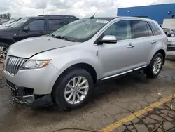 Salvage cars for sale at Woodhaven, MI auction: 2013 Lincoln MKX