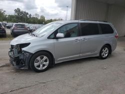 Salvage cars for sale at auction: 2020 Toyota Sienna LE