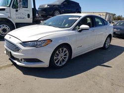 Ford salvage cars for sale: 2017 Ford Fusion SE Hybrid