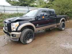 Salvage trucks for sale at Davison, MI auction: 2011 Ford F350 Super Duty