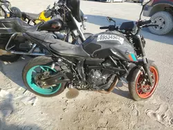 Salvage motorcycles for sale at Haslet, TX auction: 2023 Yamaha MT07