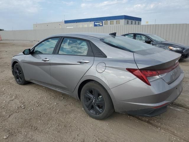 2023 Hyundai Elantra Blue