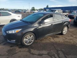 Vehiculos salvage en venta de Copart Woodhaven, MI: 2015 Ford Focus Titanium