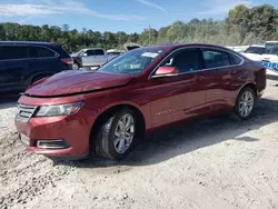 Chevrolet salvage cars for sale: 2017 Chevrolet Impala LT