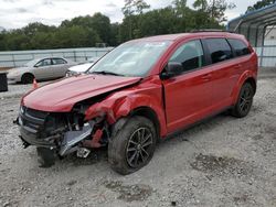 Salvage cars for sale at auction: 2018 Dodge Journey SE